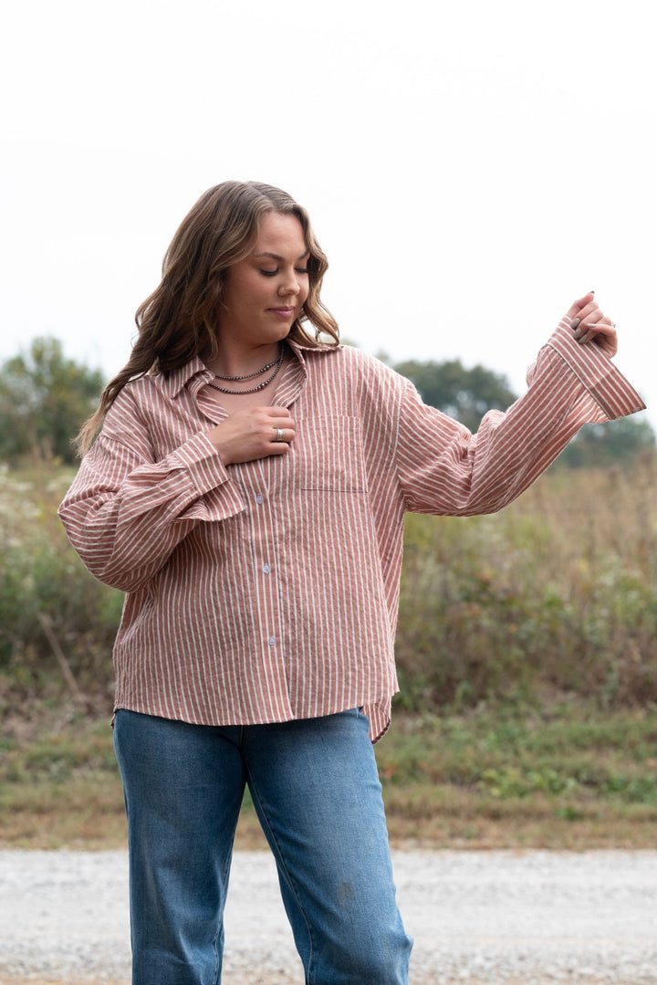 Elijah Button Down - Lunabelle West