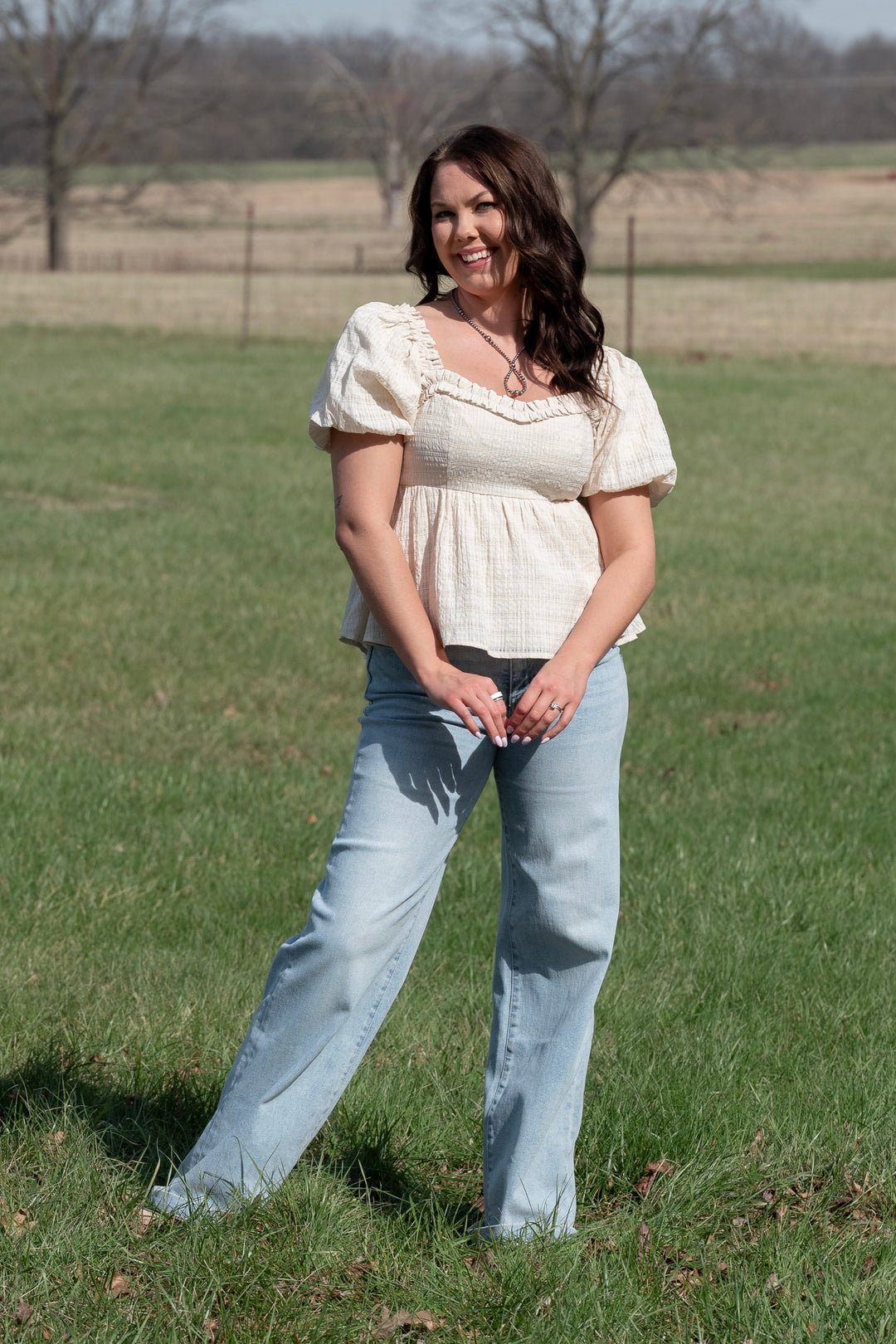 Wilder Organza Top