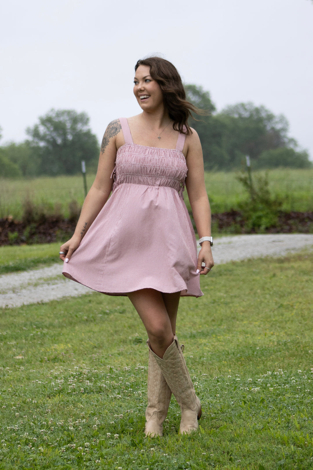 Verity Gingham Dress