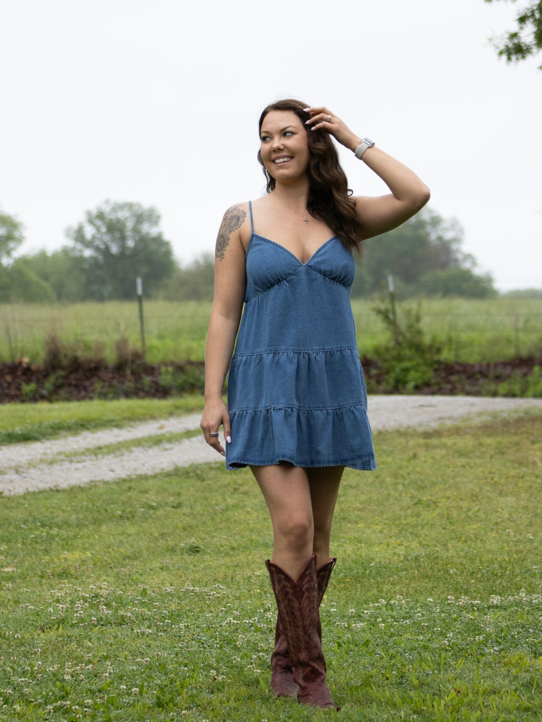 Betsy Denim Dress