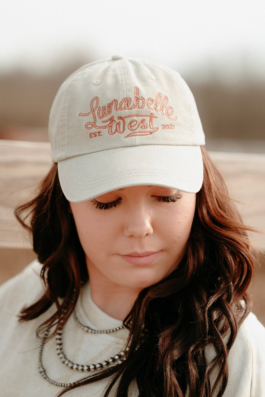 LW Logo Hat (Stone) - Lunabelle West