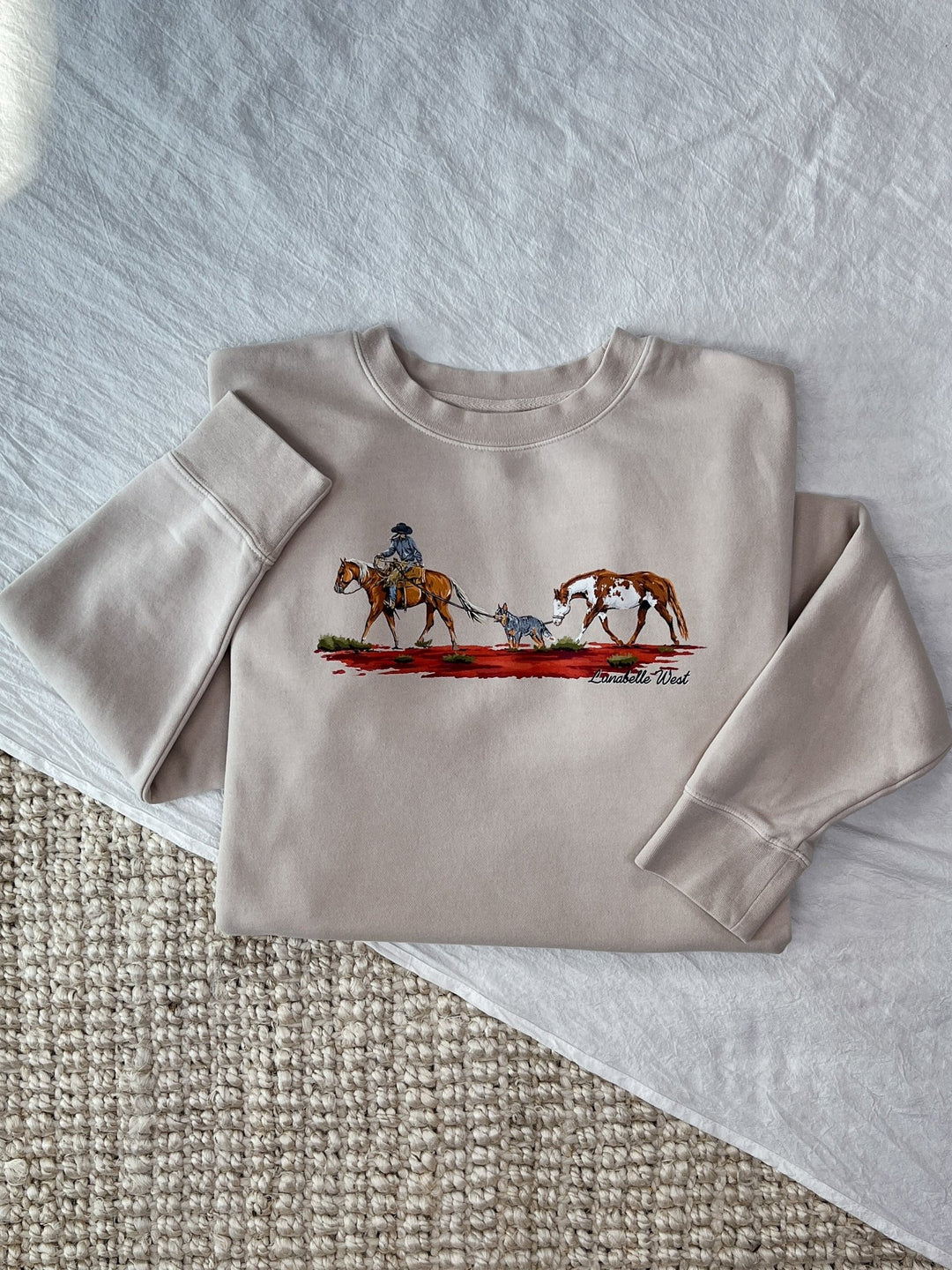 Wild One Crewneck - Lunabelle West