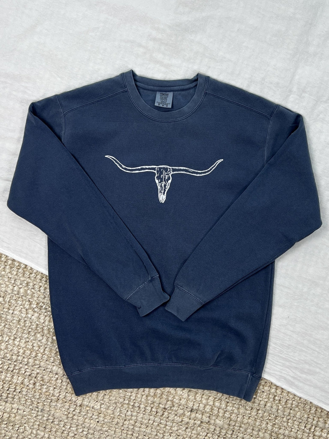 Longhorn Betty Crewneck - Lunabelle West