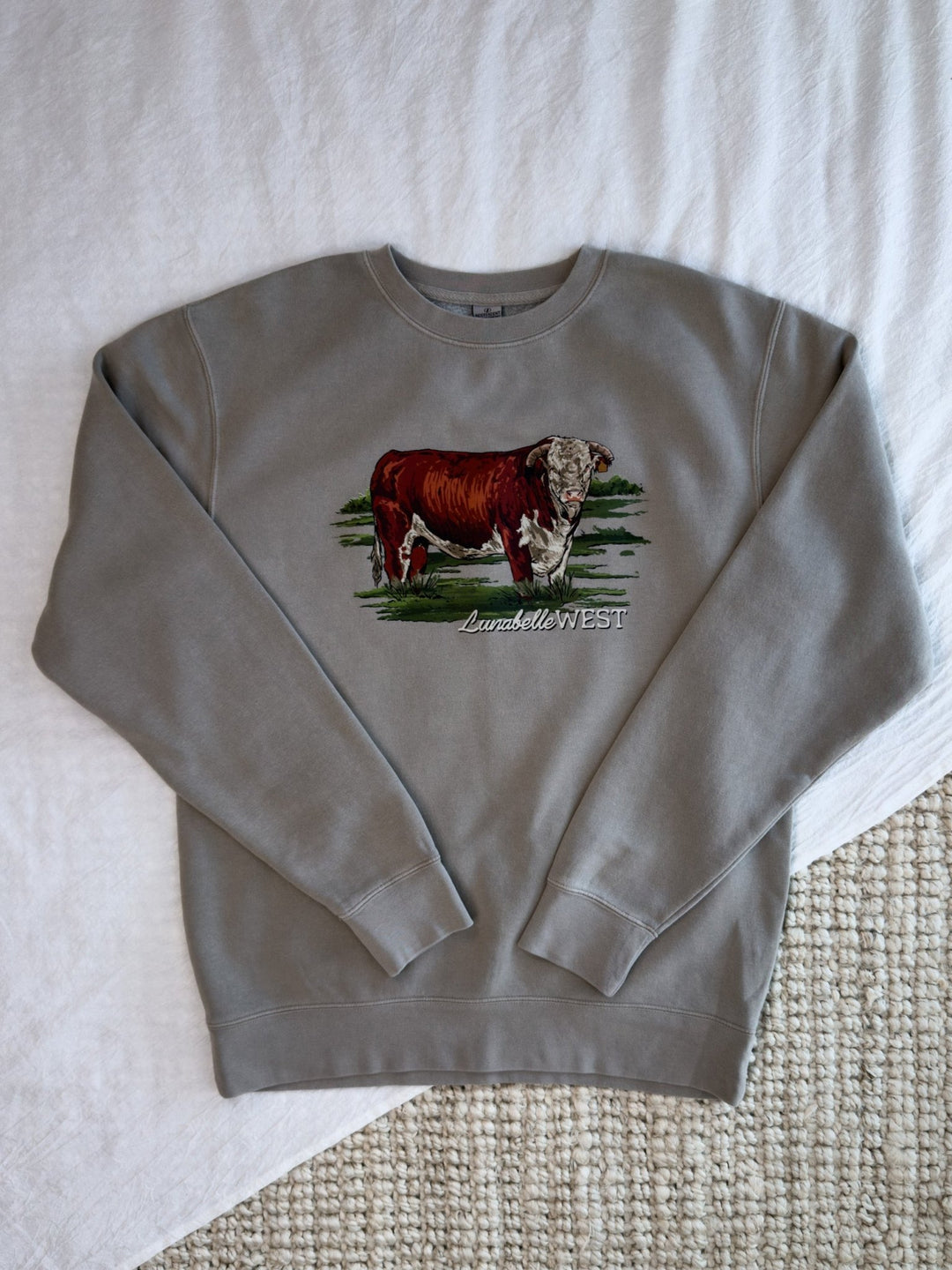 Pasture King Crewneck - Lunabelle West