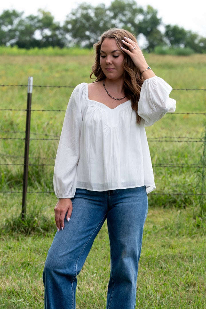 Able Woven Top - Lunabelle West