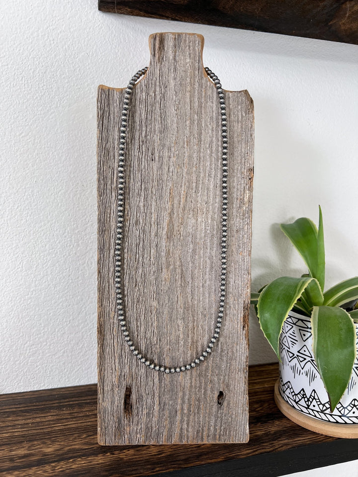 Sage 24" Sterling Silver Necklace - Lunabelle West