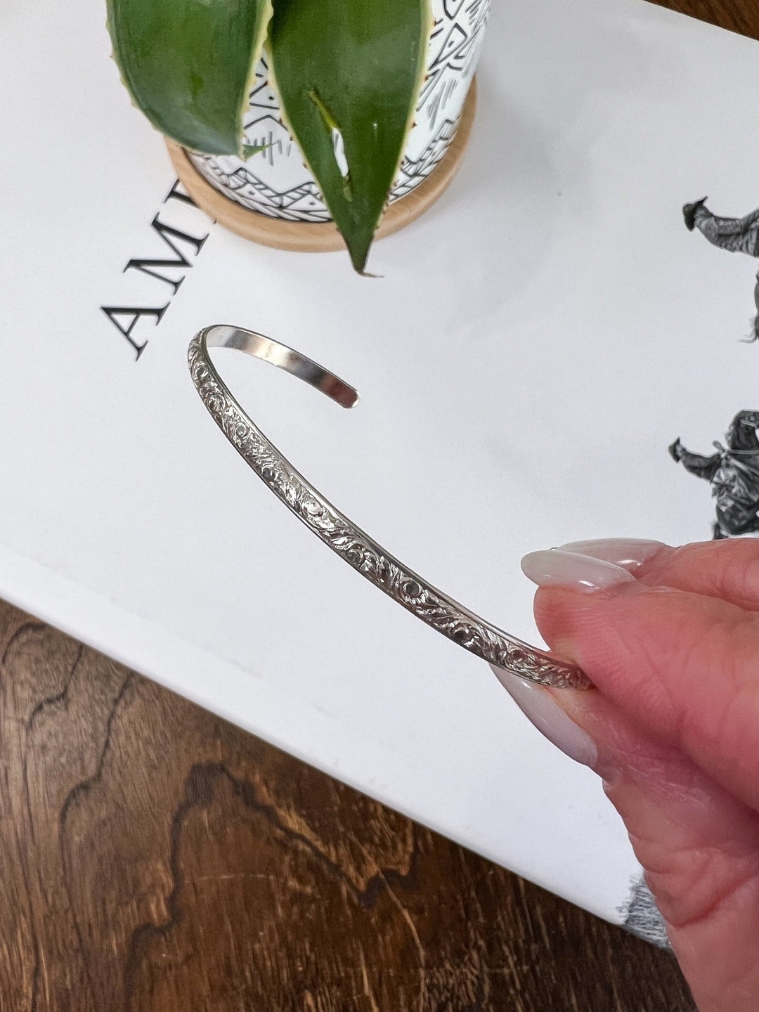 Roan Sterling Silver Cuff - Lunabelle West