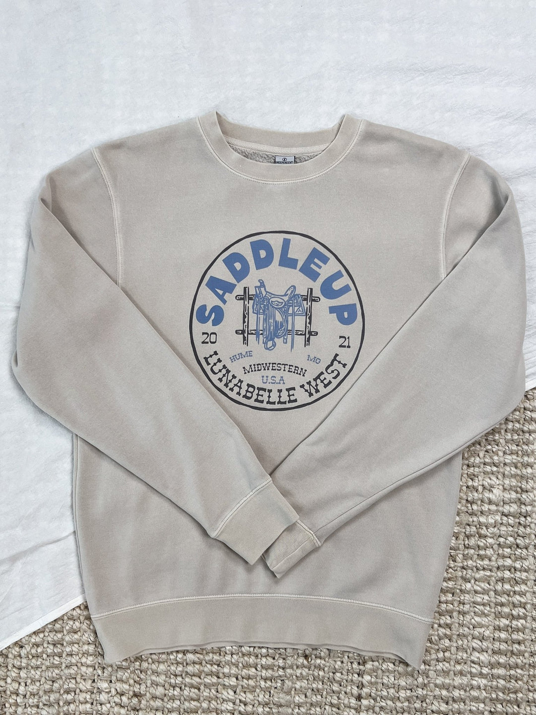 Saddle Up Crewneck - Lunabelle West