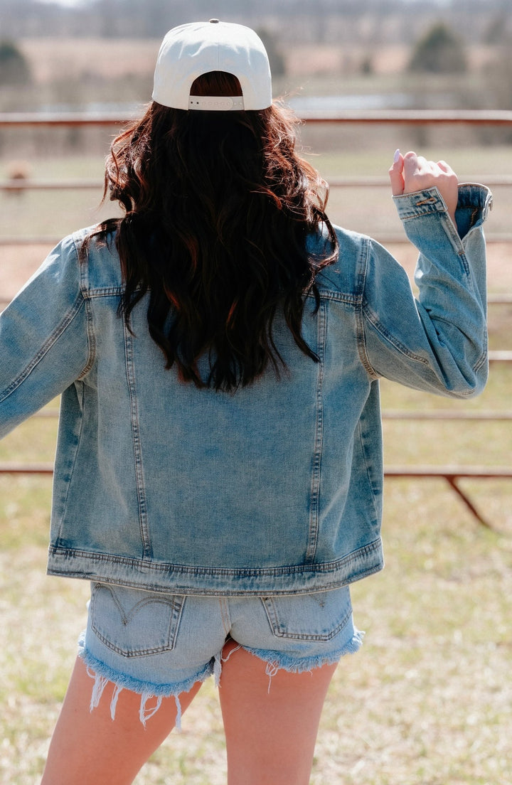 Oswego Denim jacket - Lunabelle West