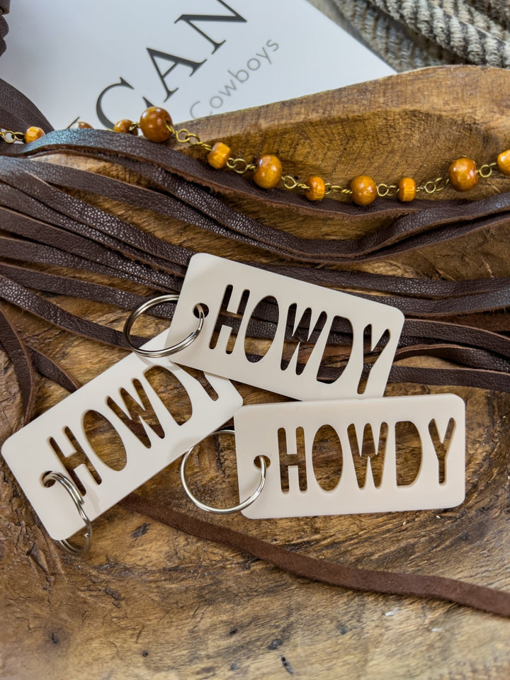 Howdy Keychain - Lunabelle West