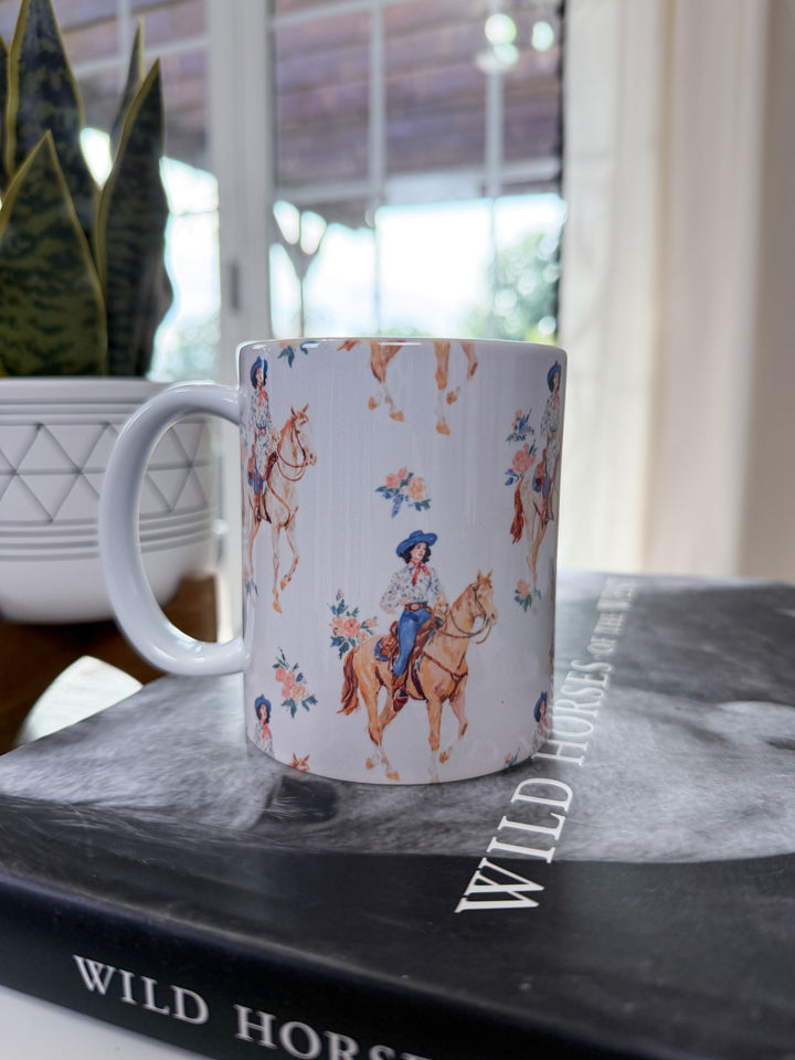 Wildflower Cowgirl Mug