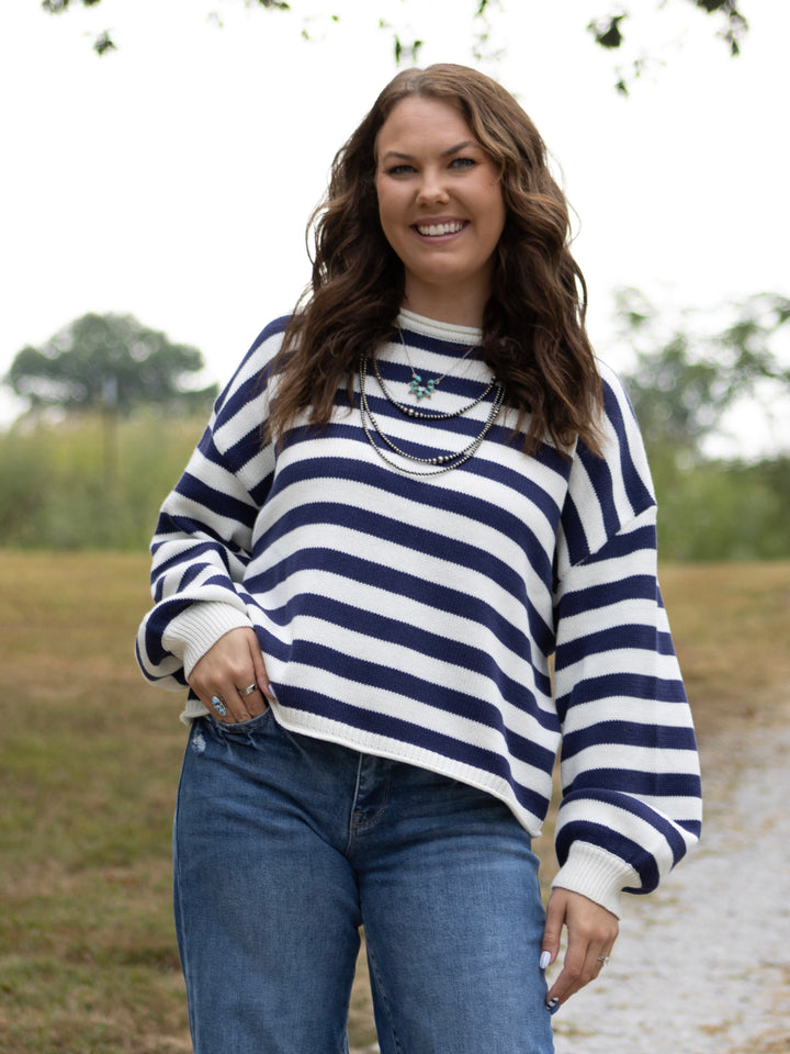 Shoreline Striped Sweater