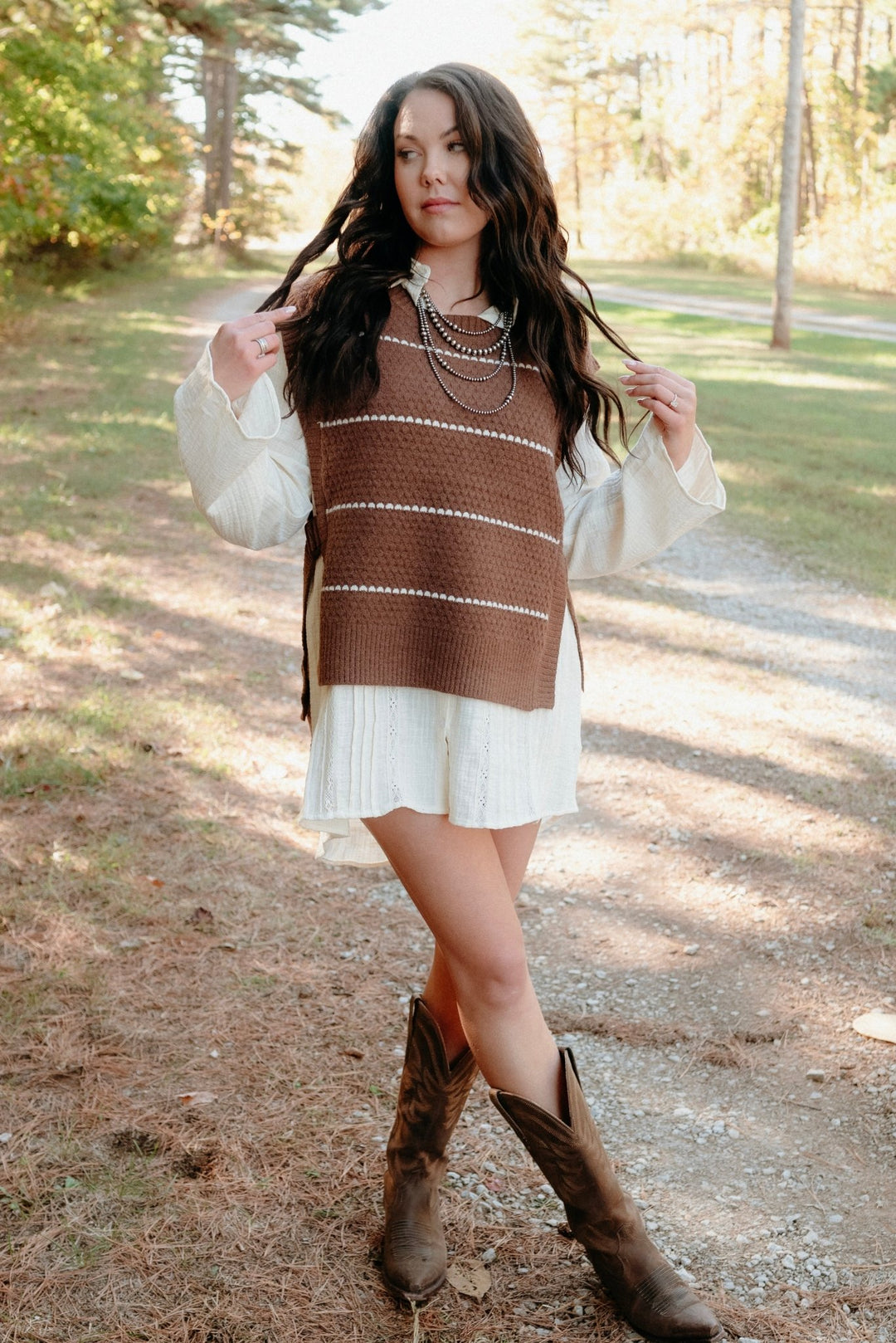 Fallbrook Sweater Vest - Lunabelle West