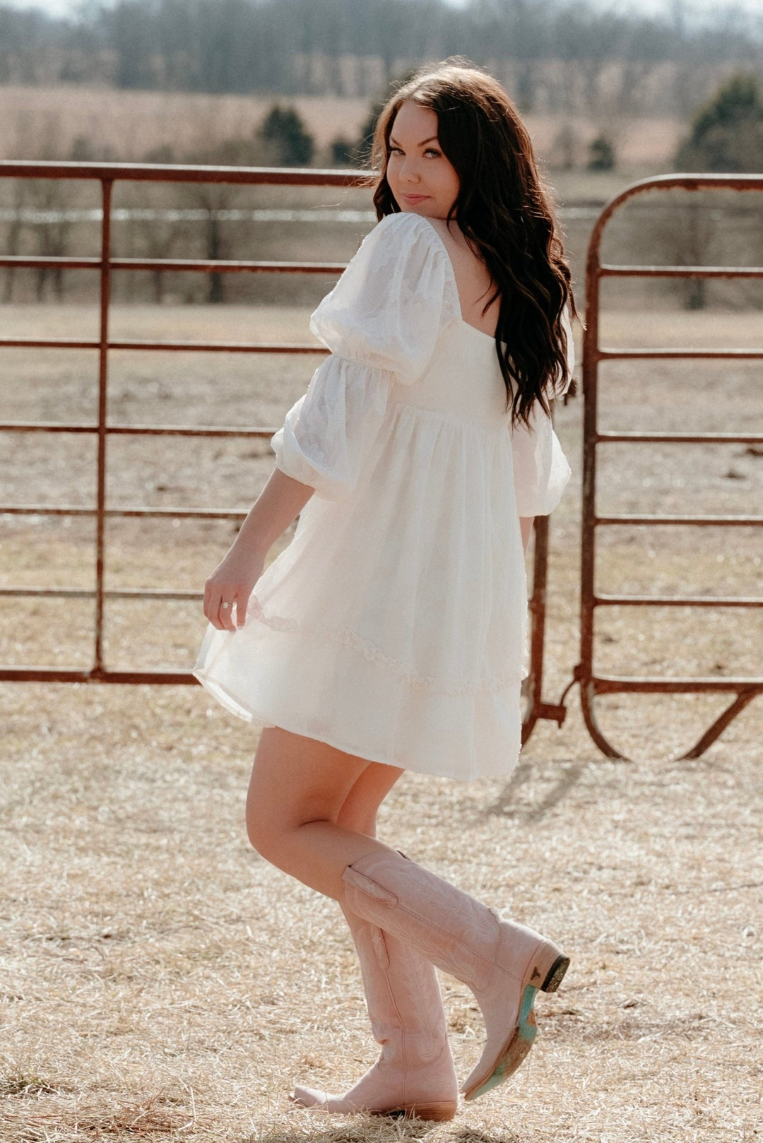Colfax Textured Dress - Lunabelle West