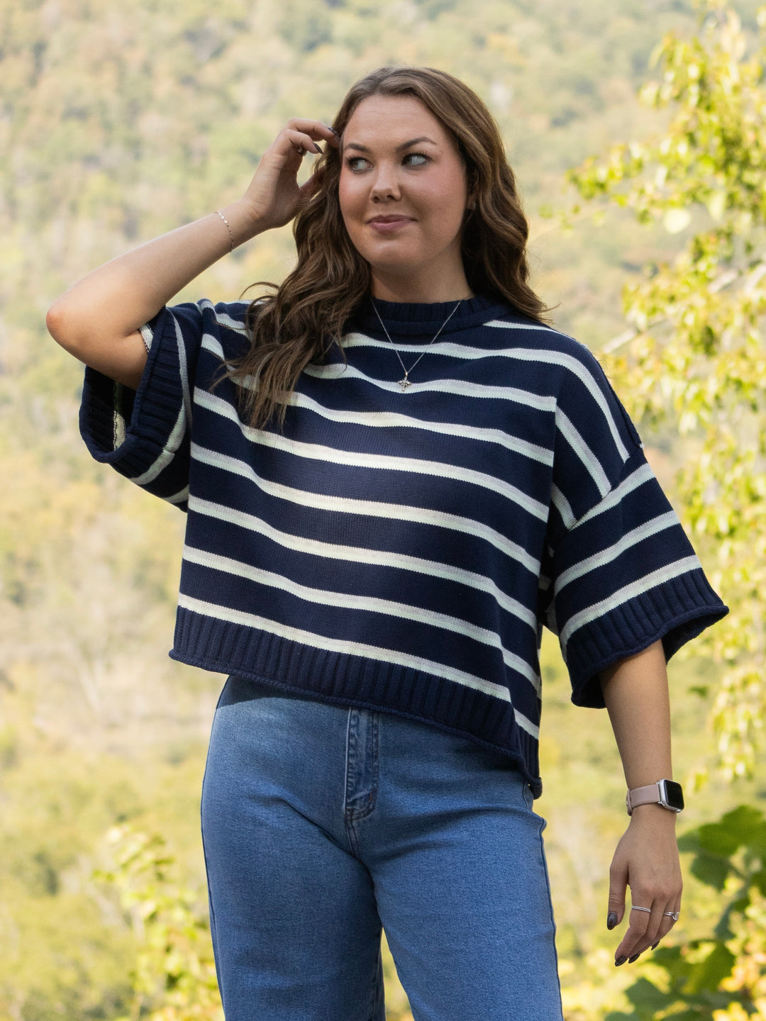 Hadley Striped Knit Top