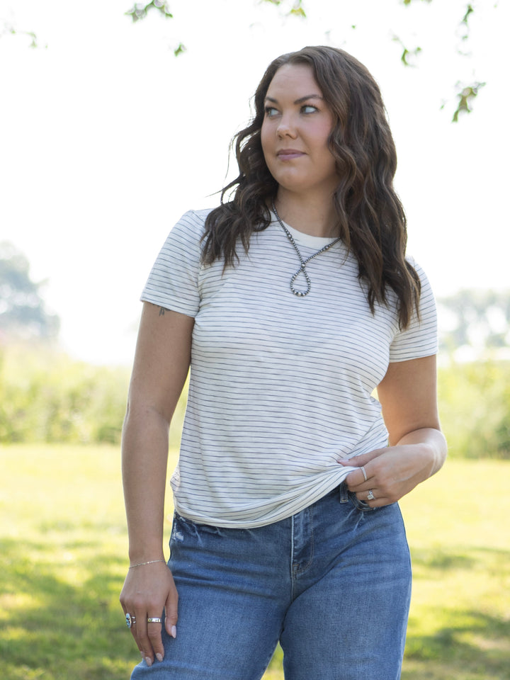 Monroe Stripe Tee