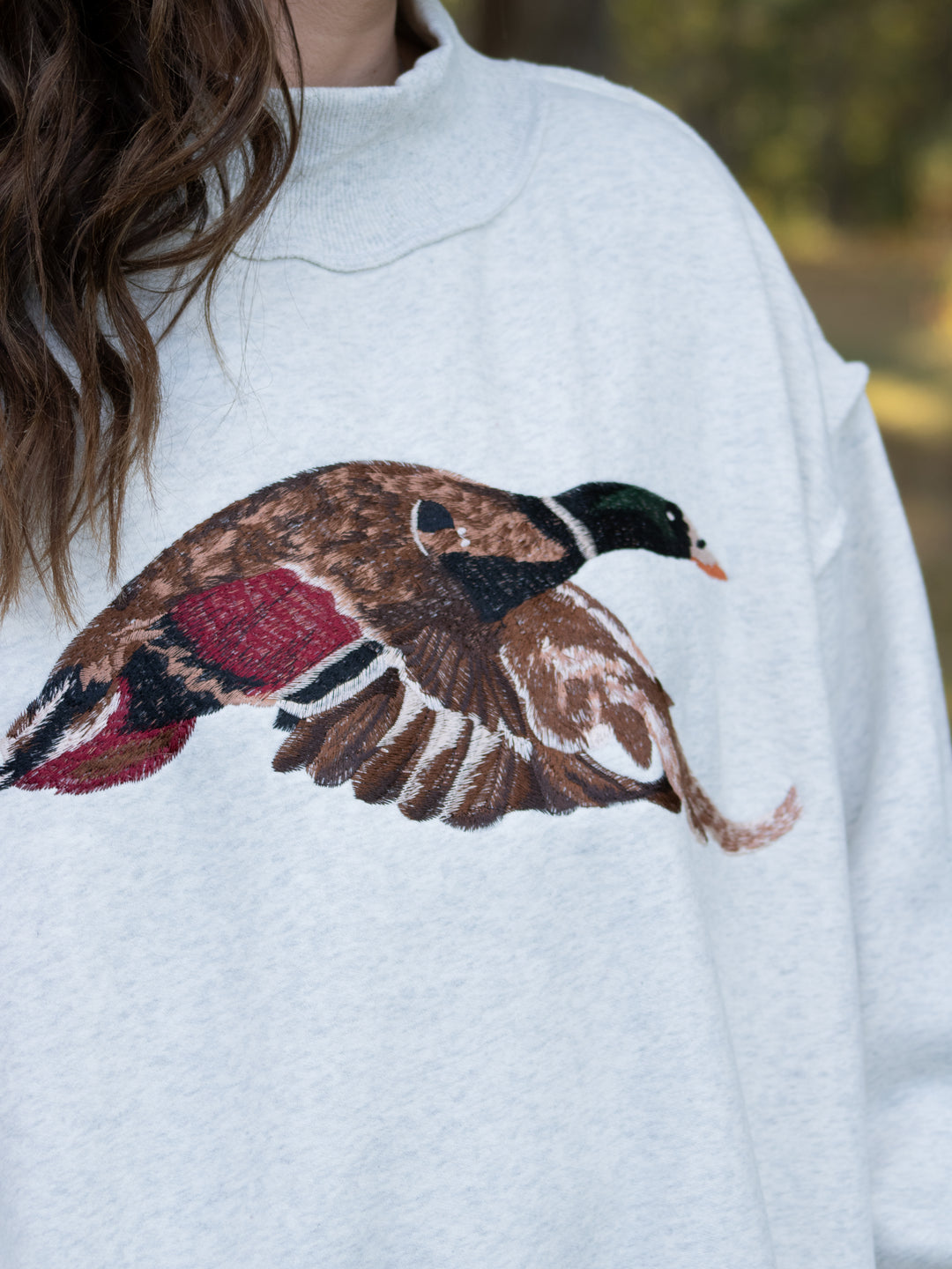 On the Fly Mallard Mockneck