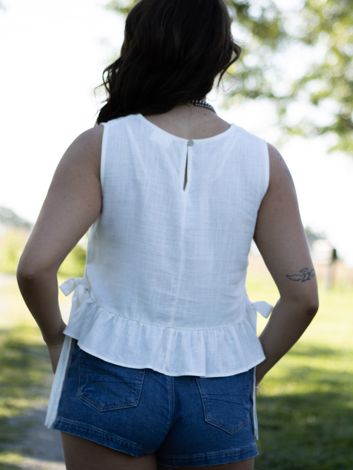 Sayer Ruffle Top