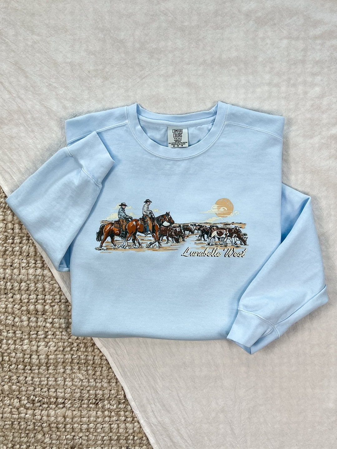 Round Up Crewneck - Lunabelle West