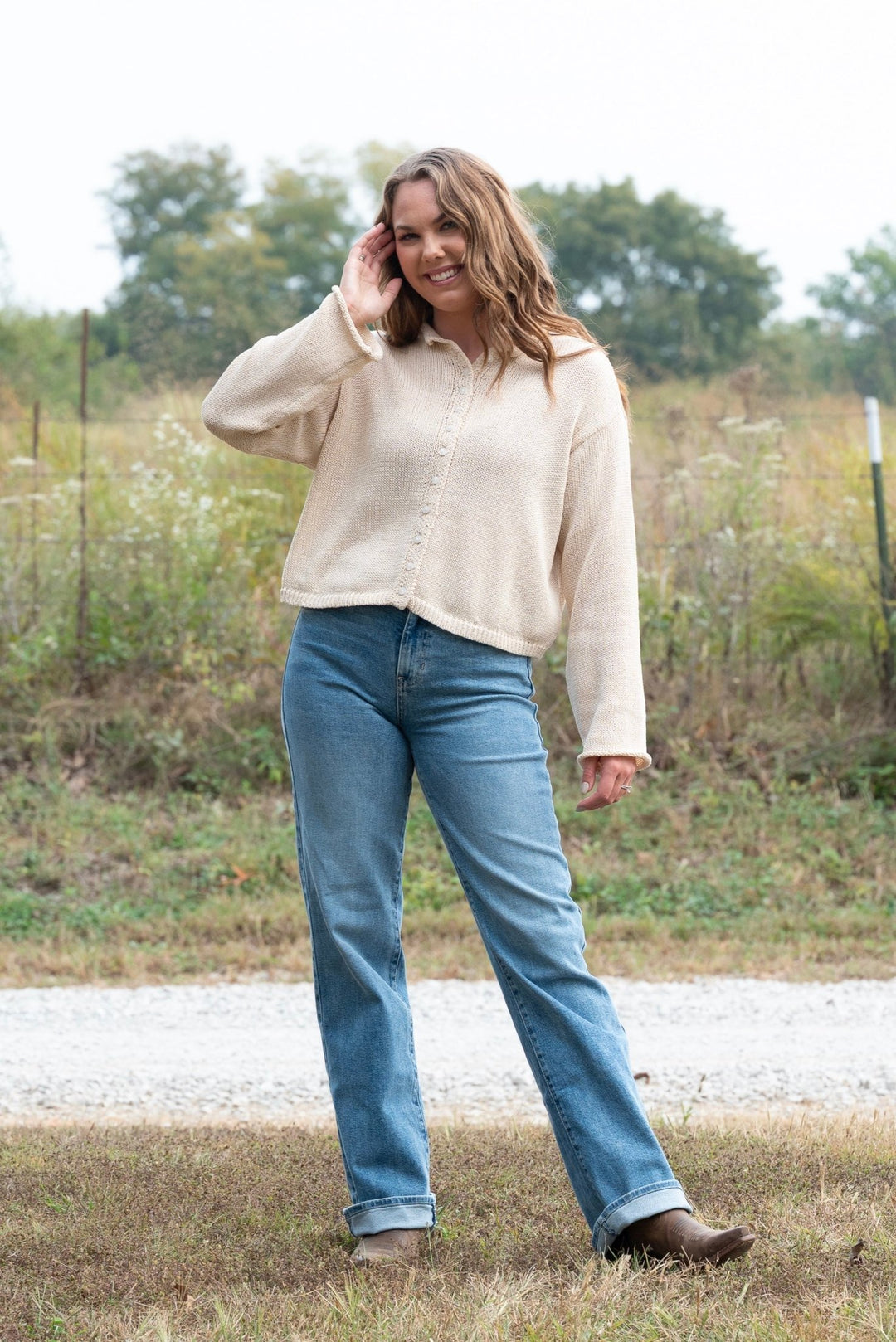 Marley knit Cardigan - Lunabelle West