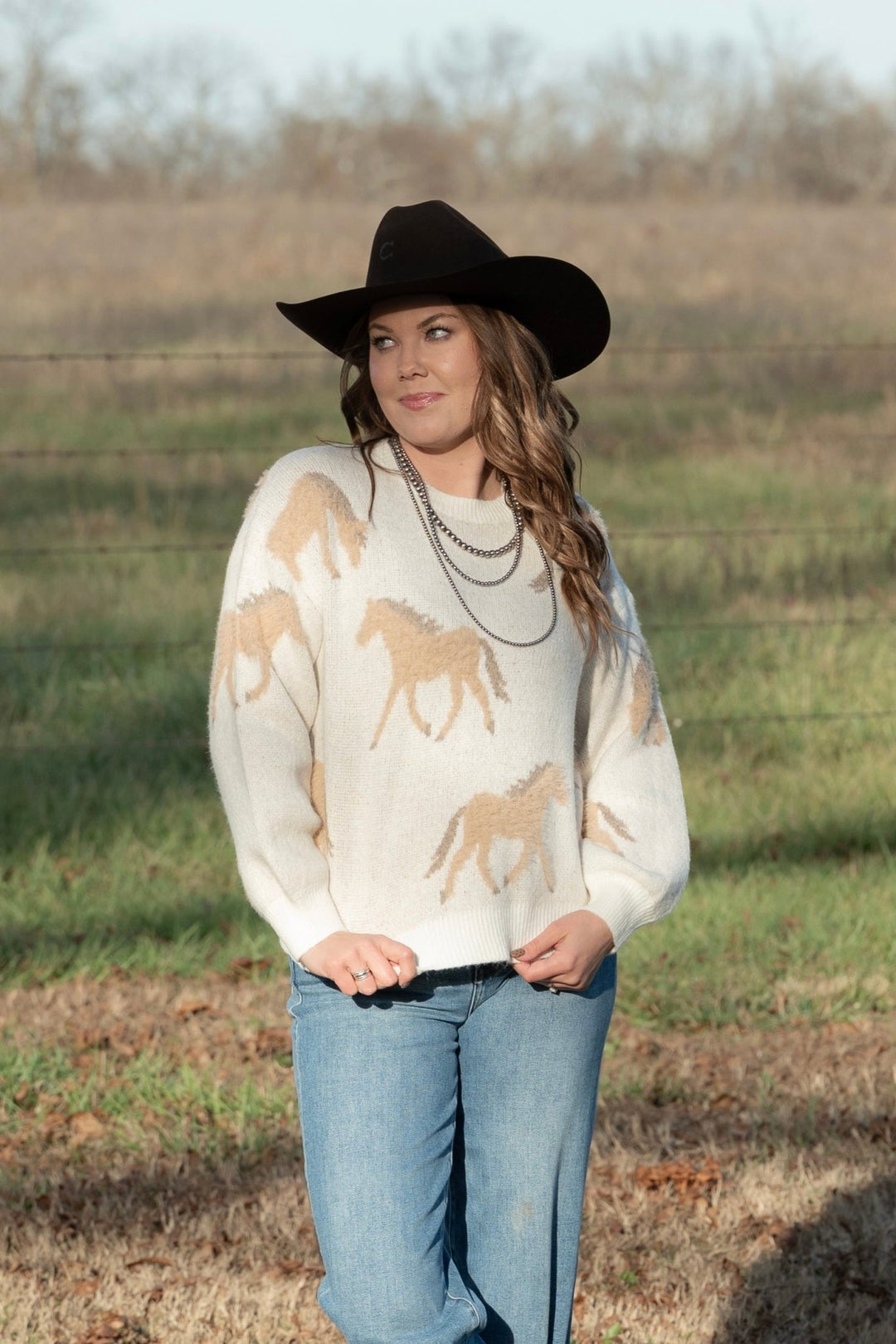 Merrick Knit Sweater - Lunabelle West