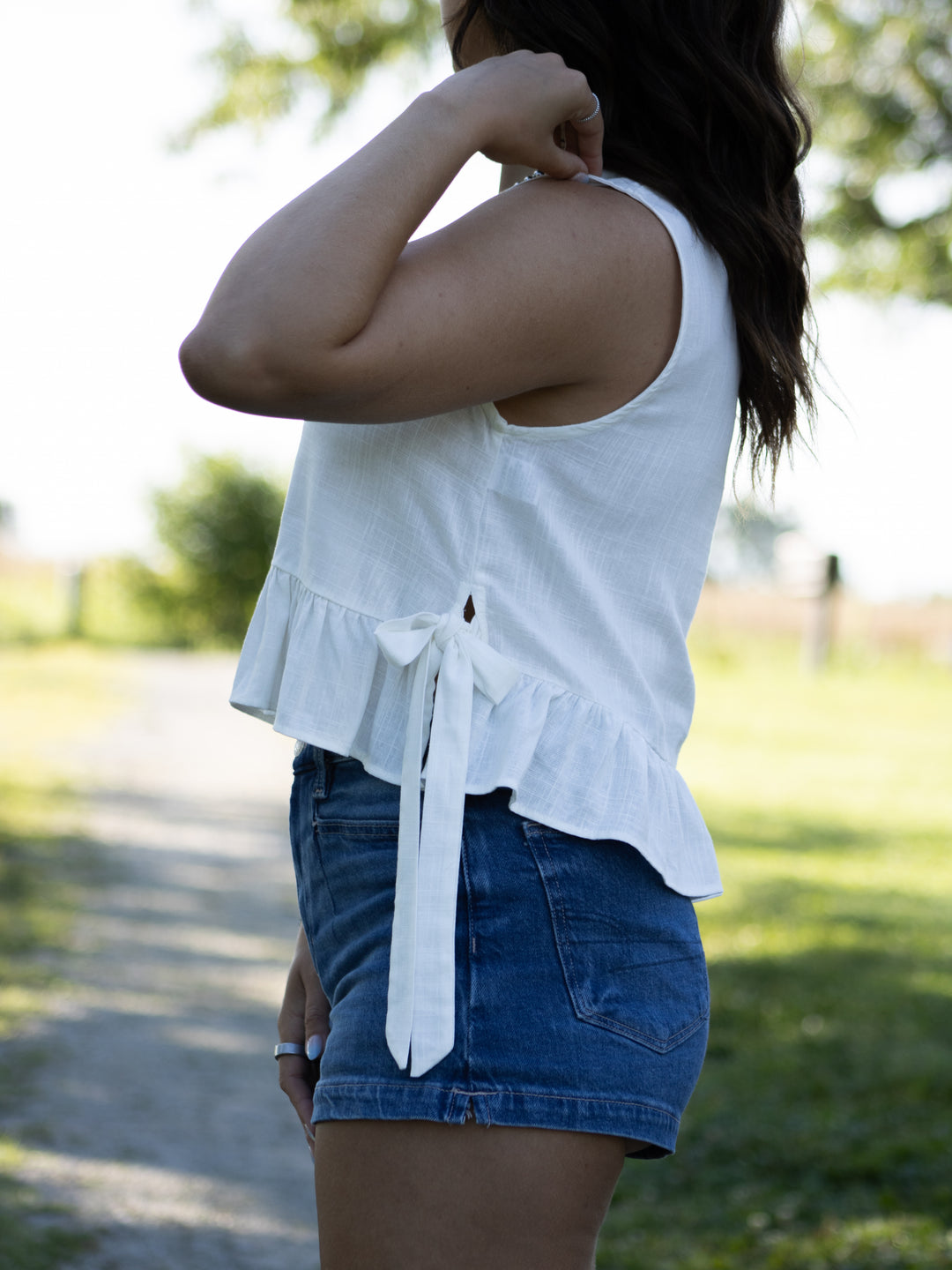Sayer Ruffle Top