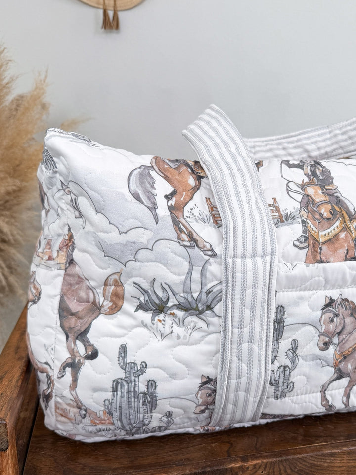 Durango Quilted Duffel Bag - Lunabelle West