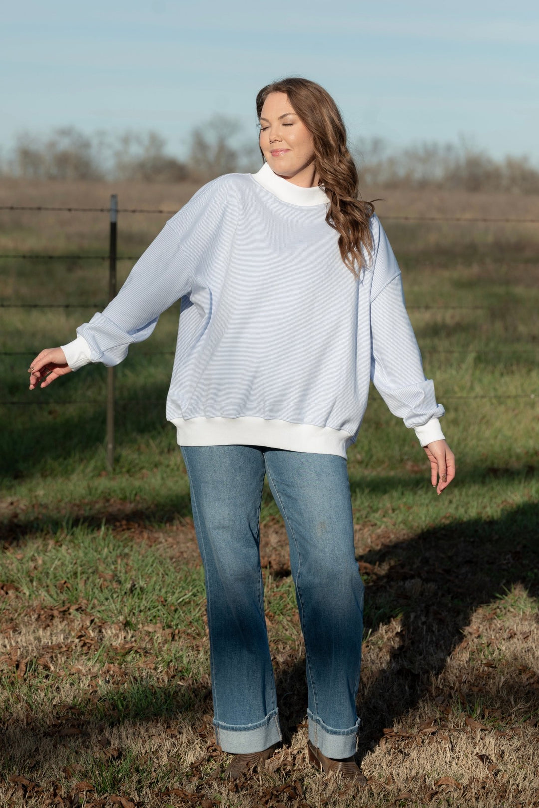 Kate Mockneck Pullover - Lunabelle West