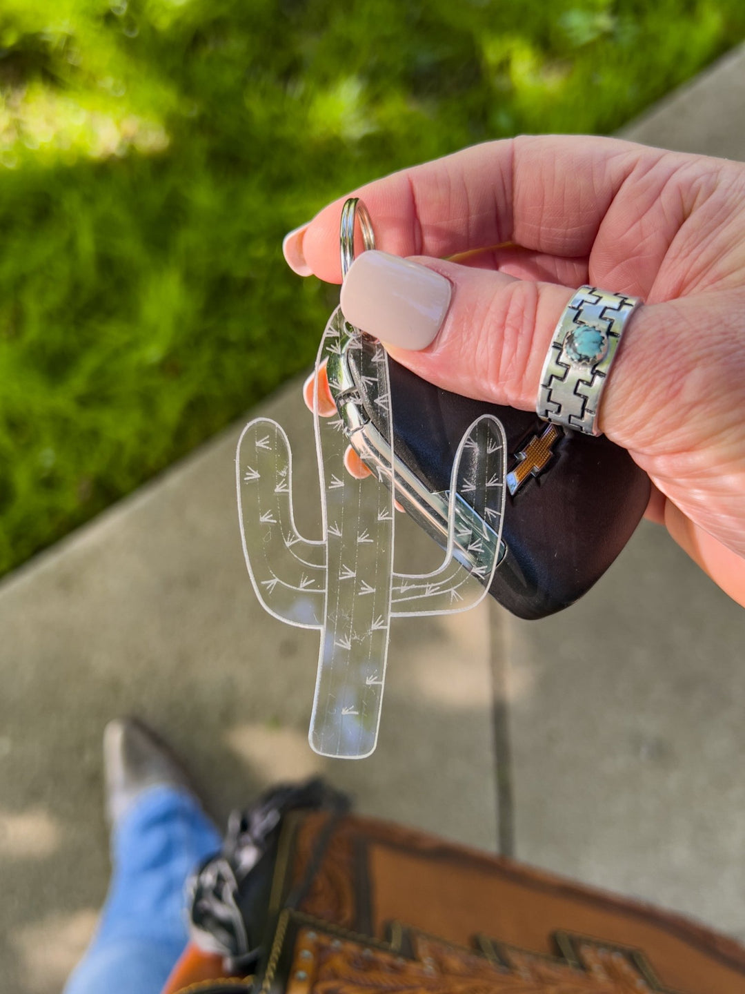 Cactus Keychain - Lunabelle West