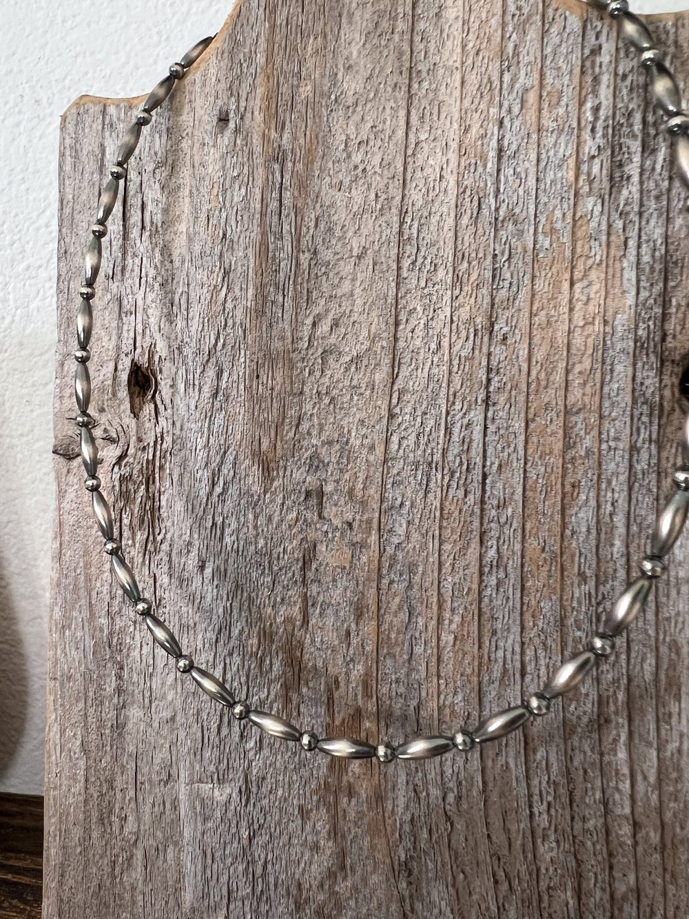 Emmet 14" Sterling Silver Necklace - Lunabelle West