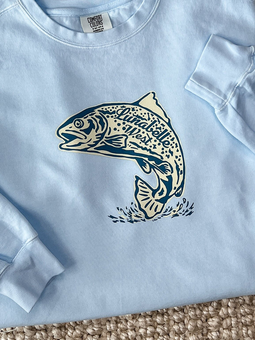 Trout Crewneck - Lunabelle West