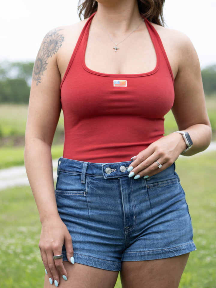 American Icon Halter Top