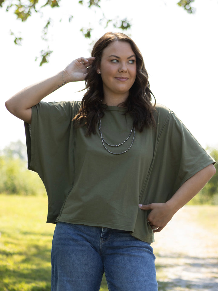 Everly Boxy Tee