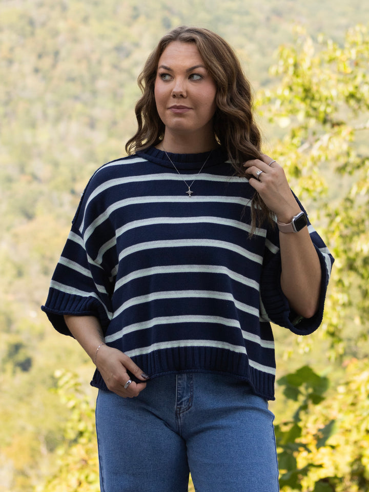 Hadley Striped Knit Top