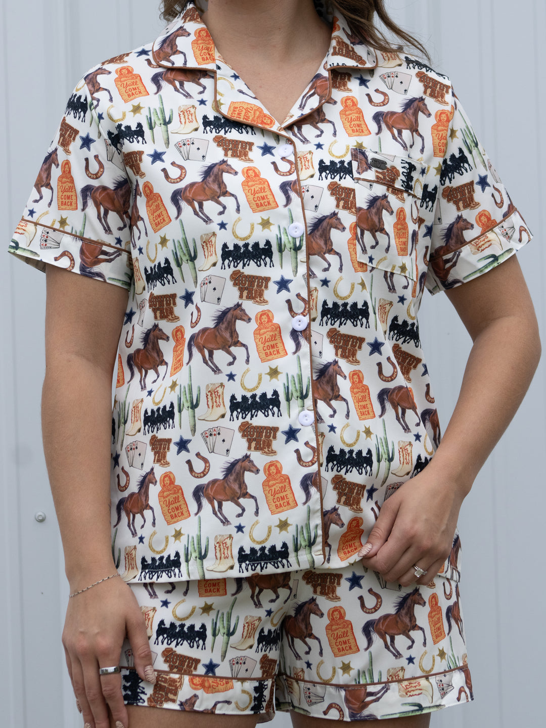 Cowboy Keepsakes Pajama Set