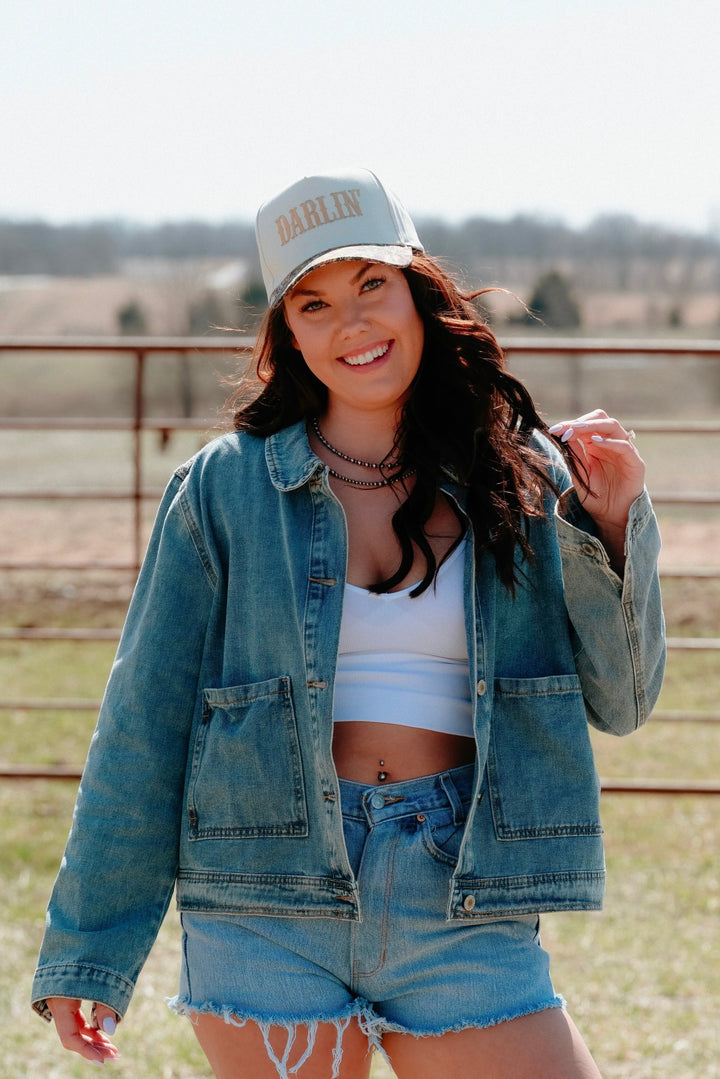 Oswego Denim jacket - Lunabelle West