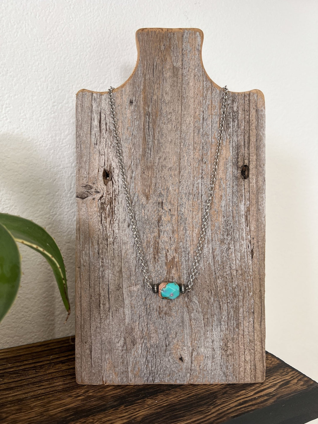 Hadley Turquoise Variscite Necklace - Lunabelle West