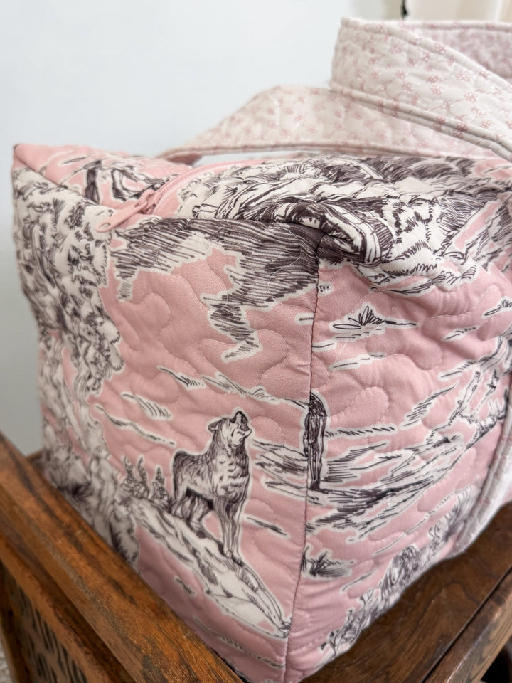 Silver Canyon Quilted Duffel Bag - Lunabelle West