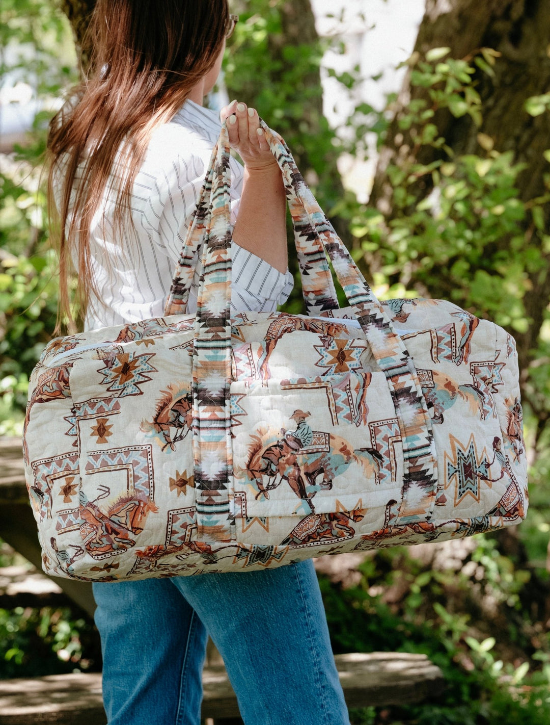 Silverton Quilted Duffel Bag - Lunabelle West