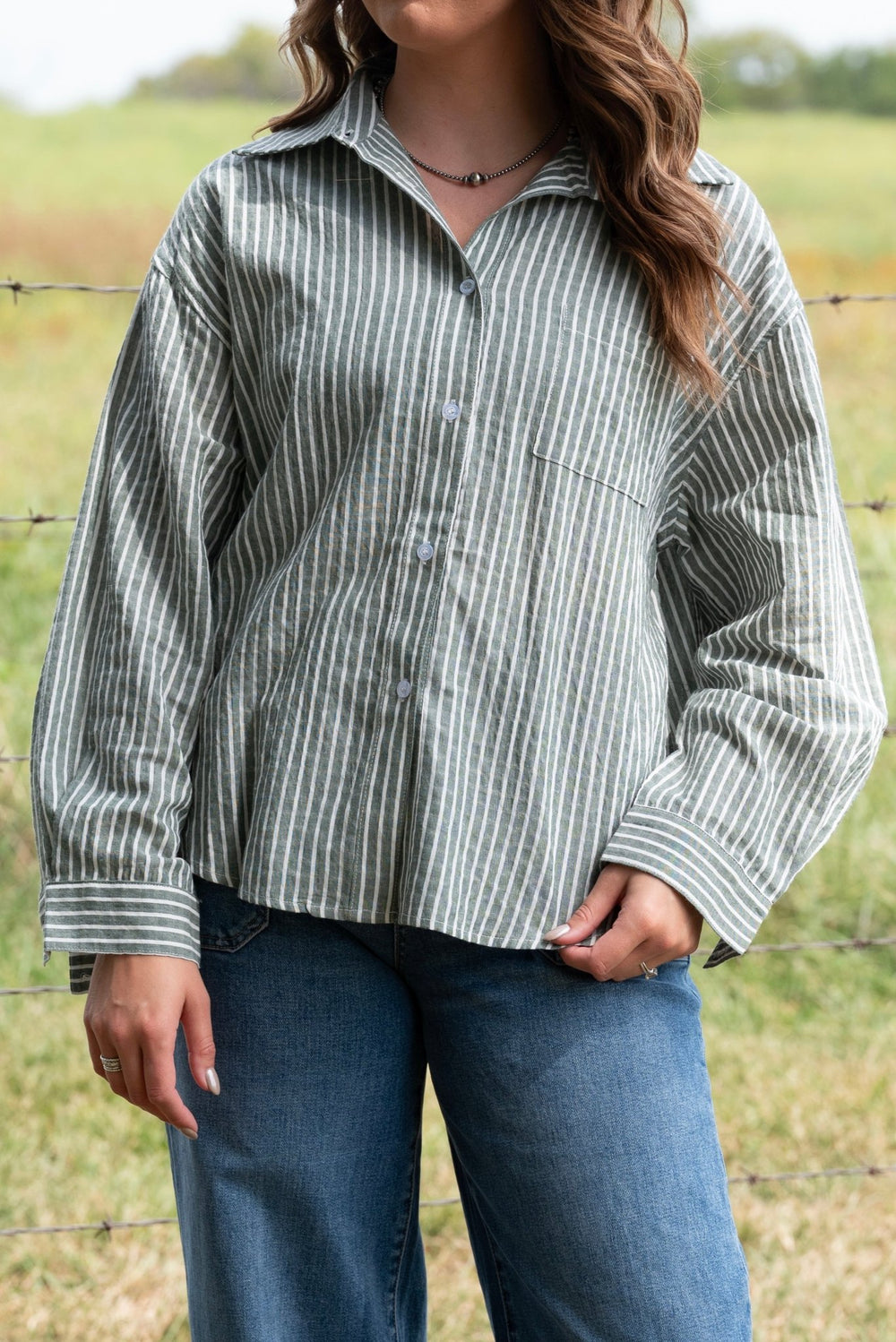 Channing Button Down - Lunabelle West