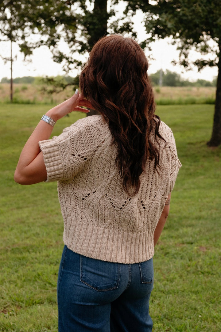 Tipton Crochet Sweater - Lunabelle West