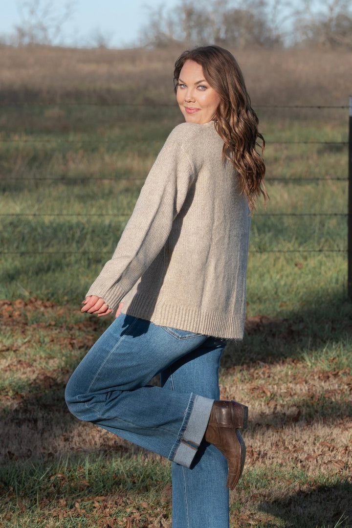 Riley Knit Sweater - Lunabelle West