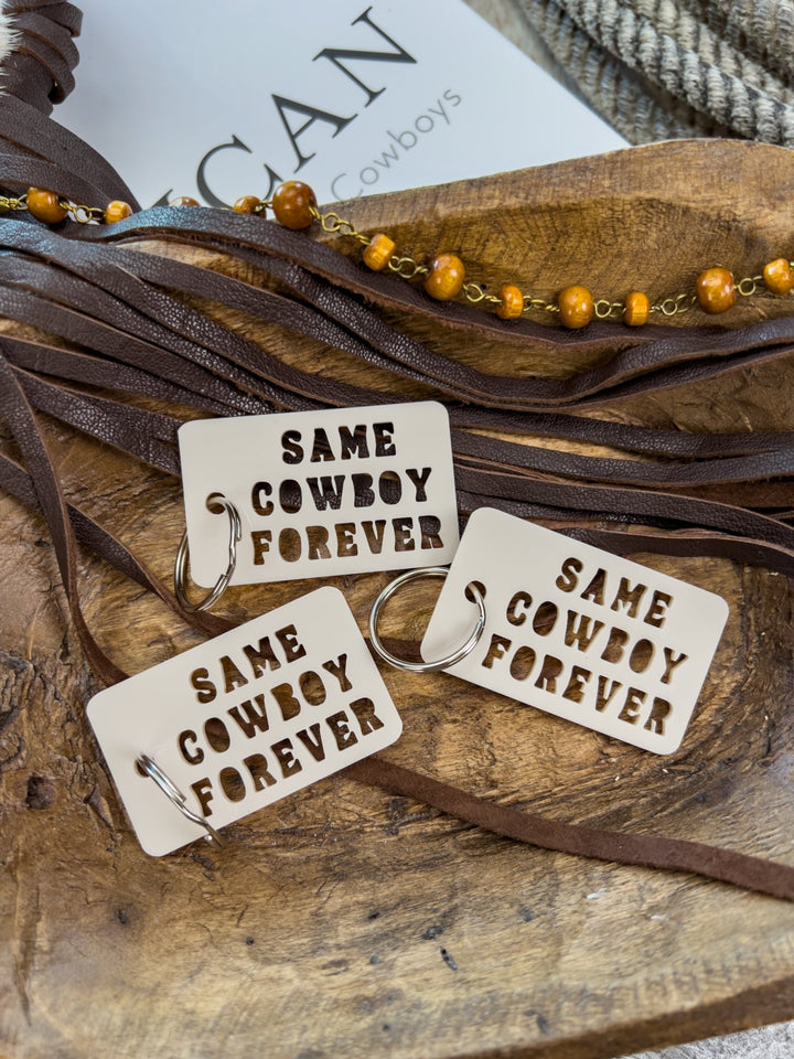 Same Cowboy Forever Keychain - Lunabelle West