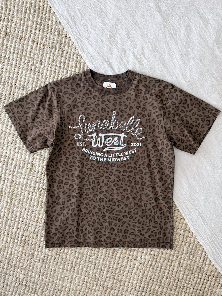 LW Logo Leopard Tee