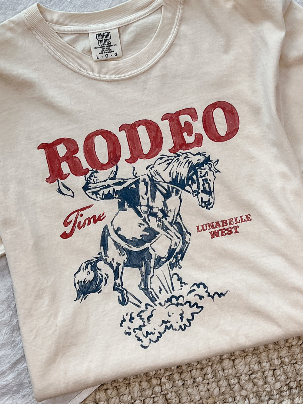 Rodeo Time Tee - Lunabelle West