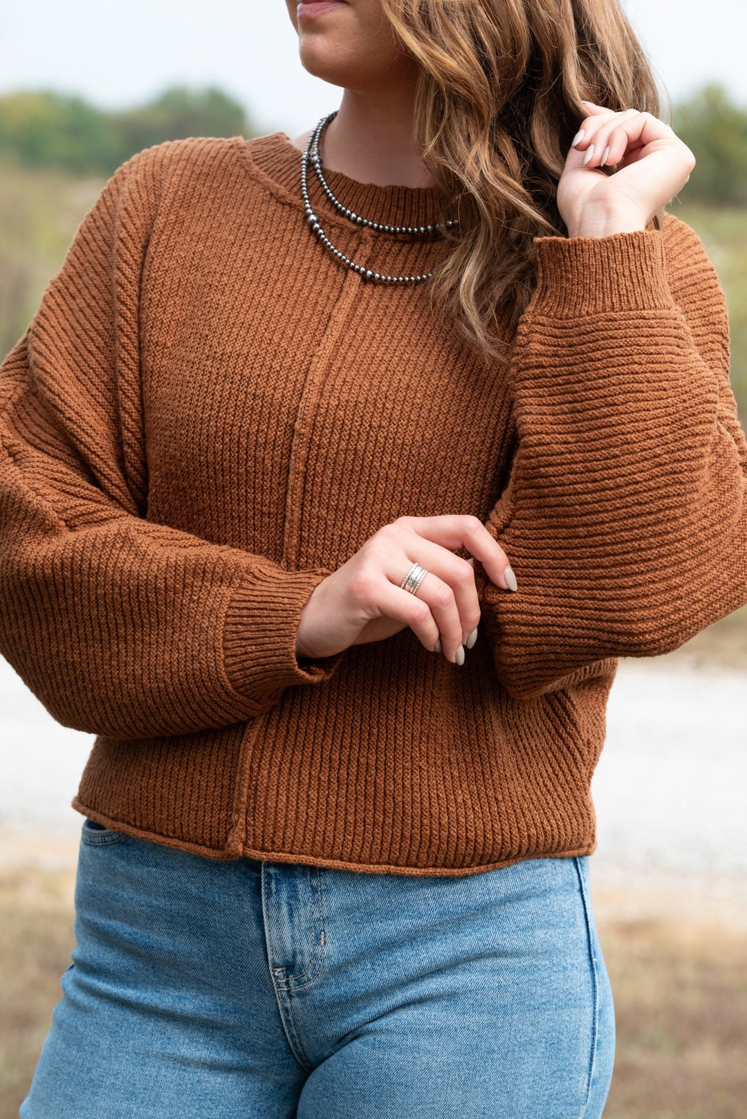 Aubrey Knit Sweater - Lunabelle West