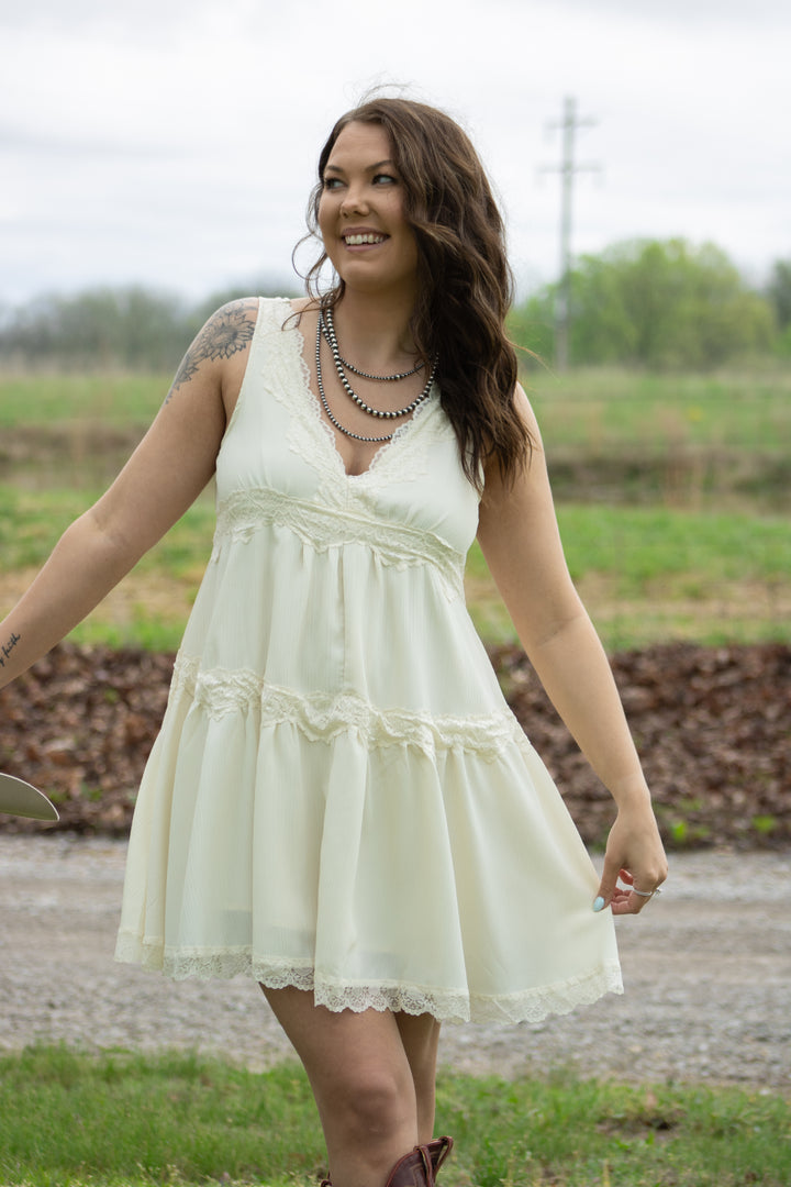 Haisley Lace Detail Dress