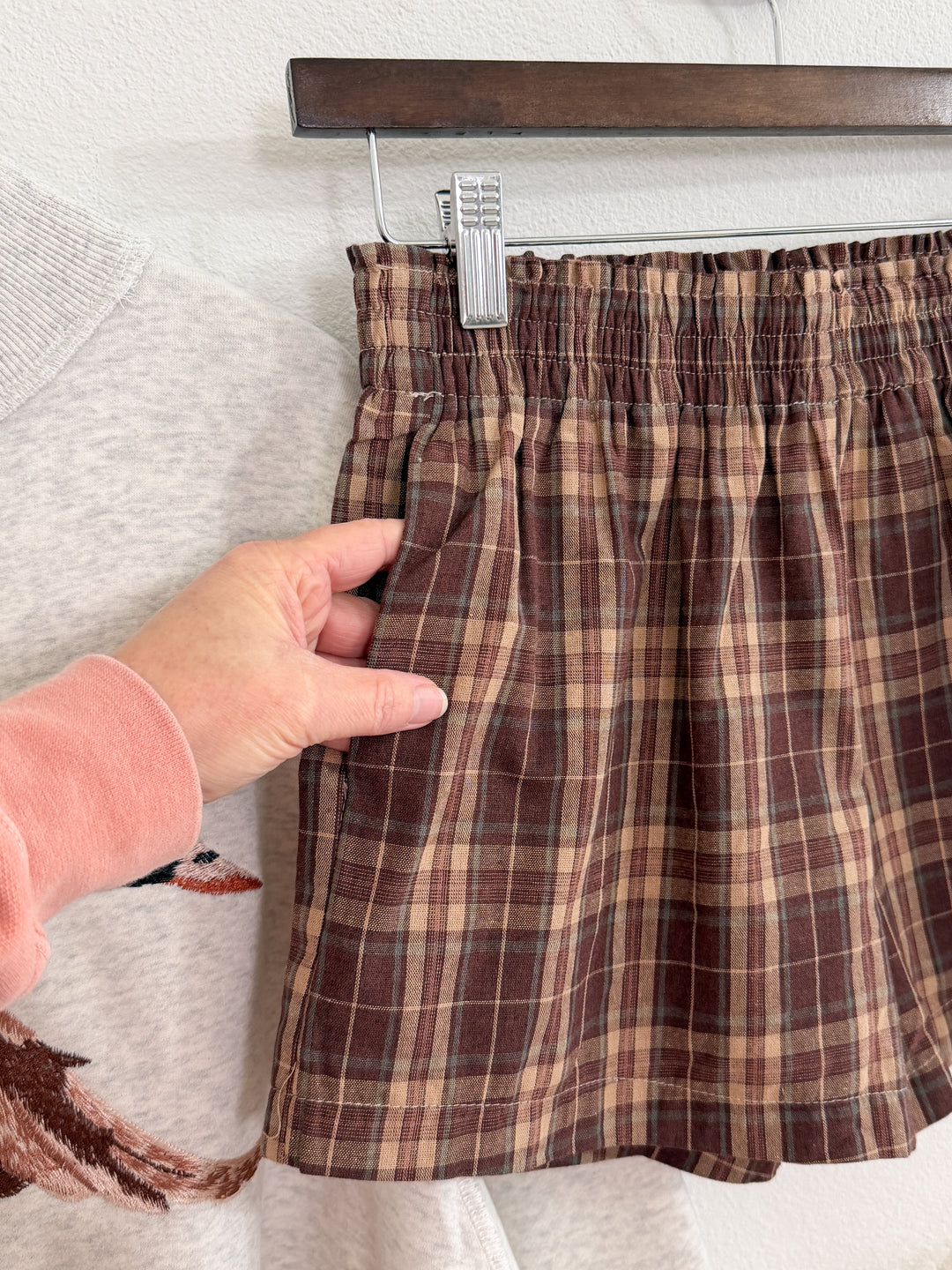 Frankie Plaid Shorts