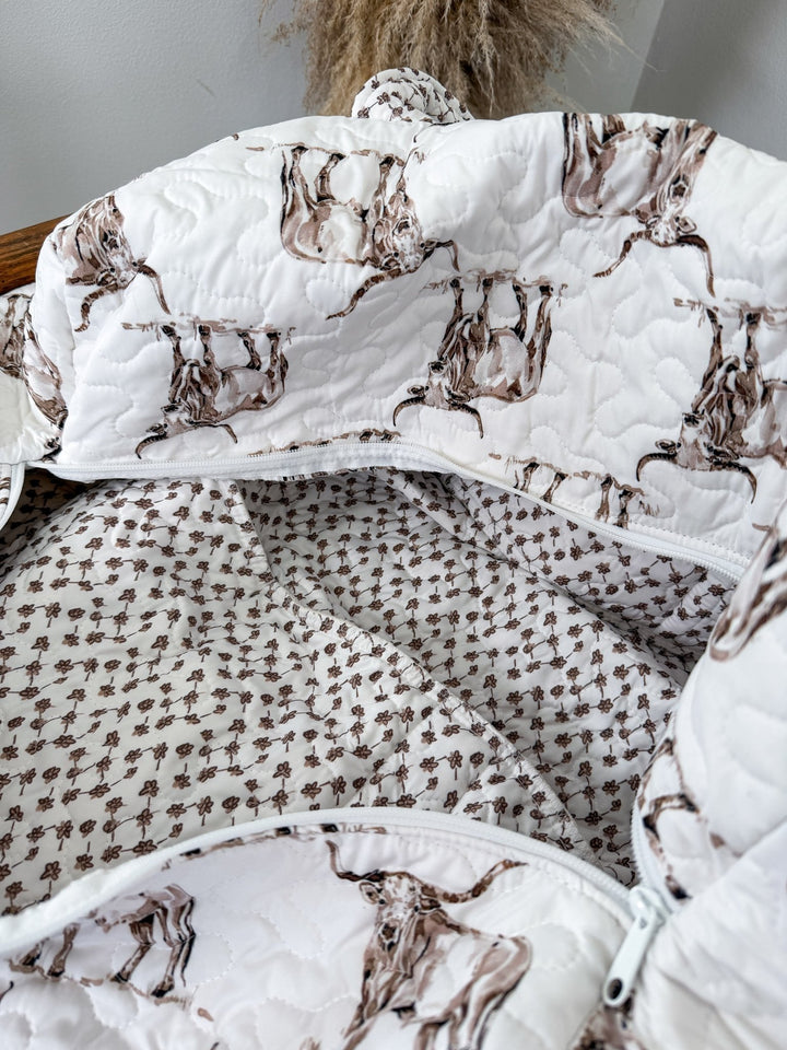 Bandera Quilted Duffel Bag - Lunabelle West