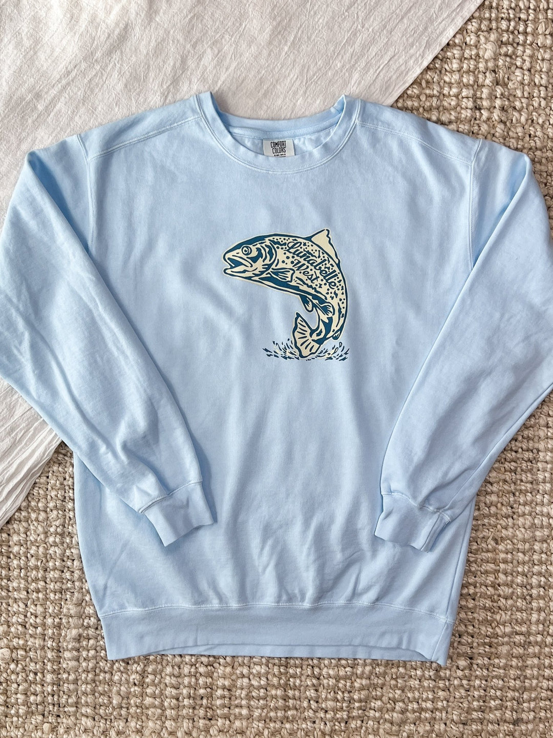 Trout Crewneck - Lunabelle West